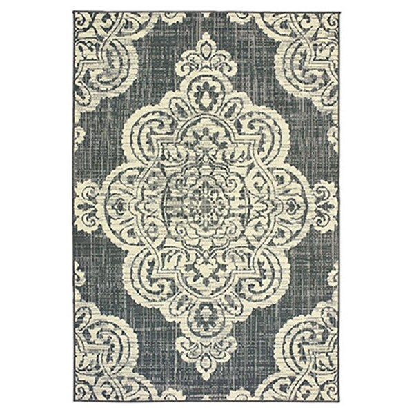 Oriental Weavers 8 ft. 6 in. x 13 ft. Marina Rectangle Rug Grey M5929E259396ST - main